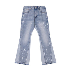 Gallery Dept Paint‑Splatter Flare Jeans