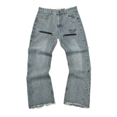Gallery Dept Zipper‑Pocket Logo Flare Jeans