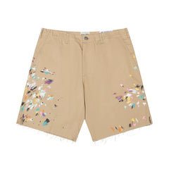 Gallery Dept Paint‑Splatter Carpenter Shorts