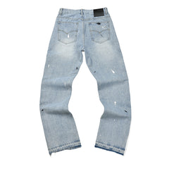 Gallery Dept Paint‑Splatter Multi‑Panel Flare Jeans