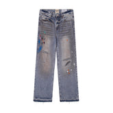 Gallery Dept Hand‑Paint Straight‑Leg Jeans
