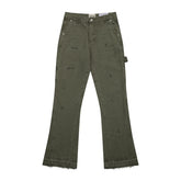 Gallery Dept Paint‑Splatter Carpenter Flare Pants