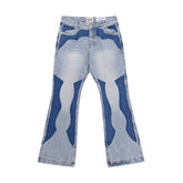 Gallery Dept Wavy Patchwork Flare Jeans