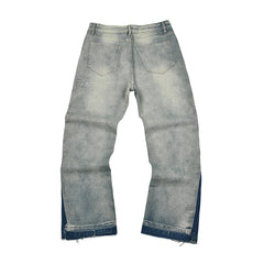 Gallery Dept Two‑Tone Patchwork Flare Jeans
