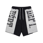 Gallery Dept Color‑Block Logo Sweat Shorts