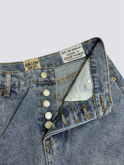 Gallery Dept Flame‑Patch Flare Jeans