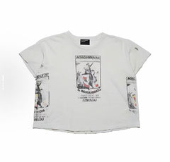 ERD Idi Amin Dada Cropped Graphic Tee