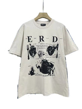 ERD Anatomical Collage Graphic Oversized Tee