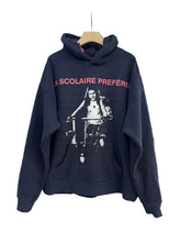 ERD Pink Text Cropped Hoodie