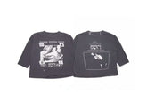 ERD Vintage Graphic 3/4 Sleeve T‑Shirt