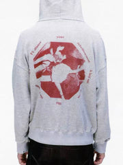 ERD Red Portrait Collage Hoodie