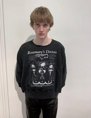 ERD Paint Splatter Vintage Collage Crewneck