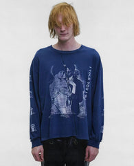 ERD I Told You I Was Sick Distressed Dual‑Sided Long Sleeve Tee