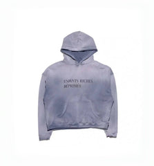 ERD Sun‑Faded Distressed Pullover Hoodie