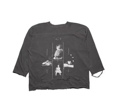 ERD Distressed Photo 3/4 Sleeve Tee