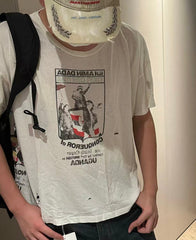 ERD Idi Amin Dada Cropped Graphic Tee