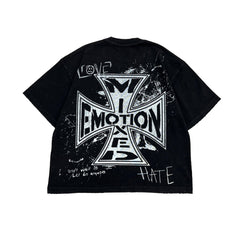 Black “Chaos” Tee