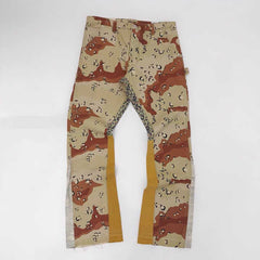 Gallery Dept Camo Spliced Flare Cargo Pants