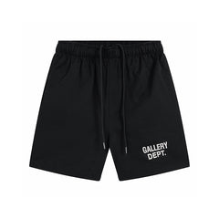 Gallery Dept Khaki Logo Woven Shorts