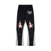 Gallery Dept Star‑Graphic Flare Sweat Pants