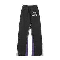 Gallery Dept Color‑Block Flare Sweat Pants