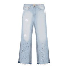 Gallery Dept Paint‑Splatter Panel Flare Jeans