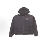 ERD Grunge Minimal Streetwear Zip‑Up Hoodie