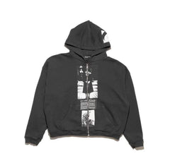ERD Deconstructed Photo Print Zip Hoodie