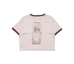 ERD L'antipsychiatrie Ringer Cropped Tee