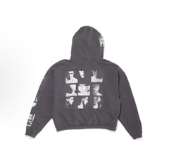 ERD Deconstructed Collage Zip Hoodie