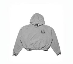 ERD Vintage Grey Distressed Hoodie