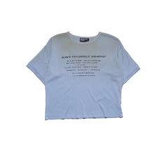 ERD Alan's Psychedelic Breakfast Cropped Tee