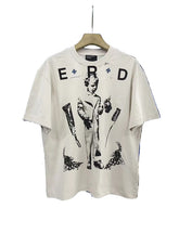 ERD Child Figure Art Vintage Cropped Tee
