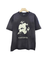 ERD Nietzsche Portrait Distressed Tee