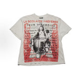 ERD Vintage French Press Print Oversized T‑Shirt
