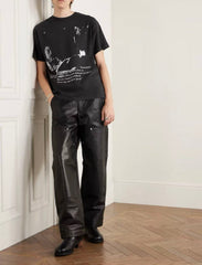 ERD Distressed Oversized Streetwear Tee
