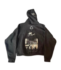 ERD Patchwork Photo Zip Hoodie