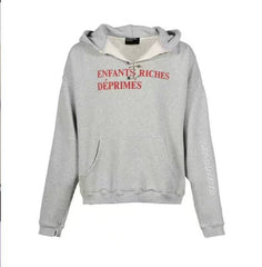 ERD Red Logo Sleeve Printed Hoodie