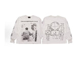 ERD Dérangement à X Dual‑Sided Graphic Long Sleeve Tee