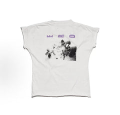 ERD Retro Collage Cap Sleeve Cropped Tee