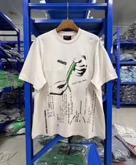 ERD Enfants Typography Vintage Cropped Tee