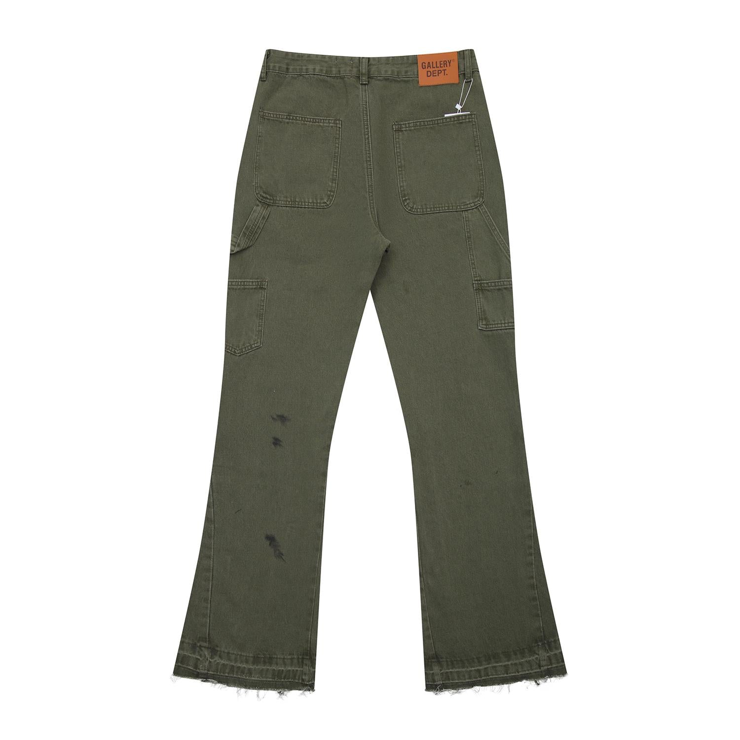 Gallery Dept Paint‑Splatter Carpenter Flare Pants