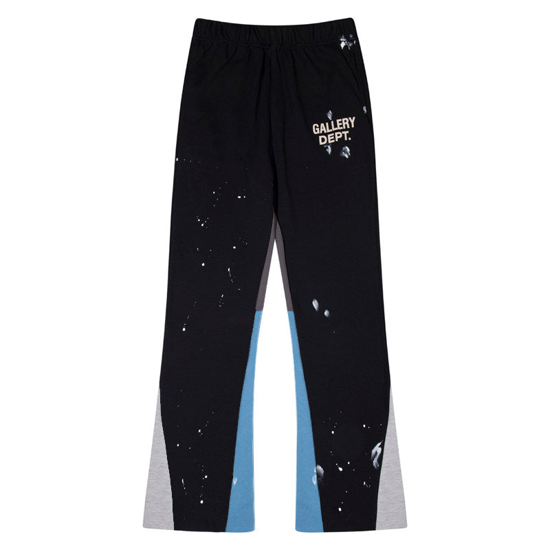 Gallery Dept Logo Spliced Flare Sweat Pants