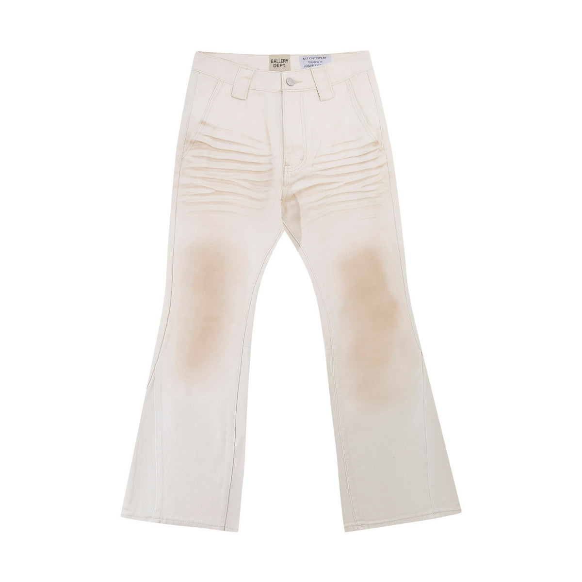 Gallery Dept Whisker‑Wash Flare Jeans