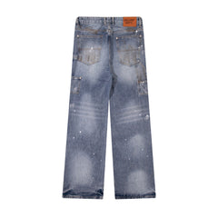 Gallery Dept Paint‑Splatter Carpenter Jeans