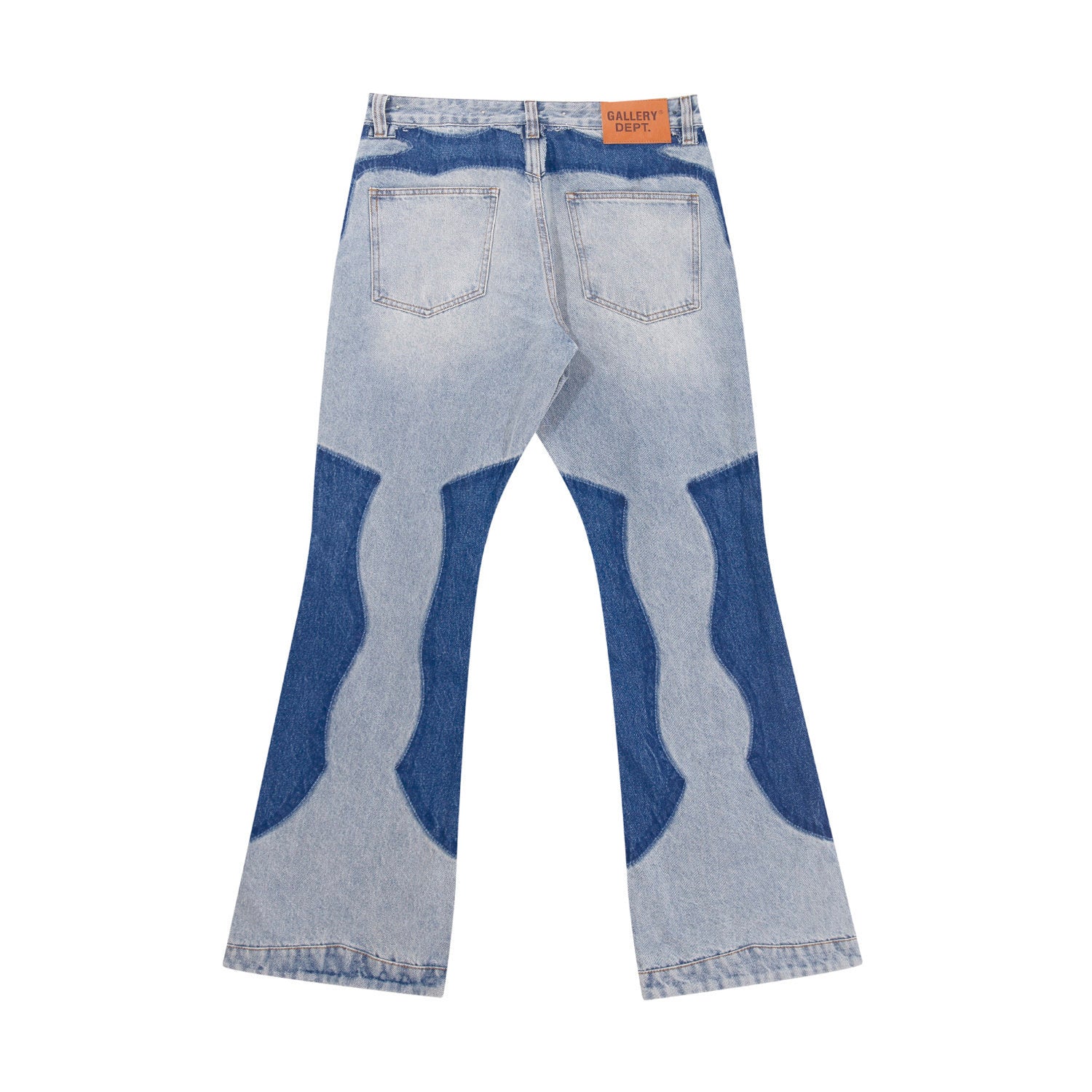 Gallery Dept Wavy Patchwork Flare Jeans