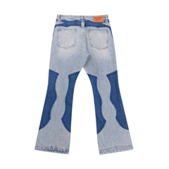 Gallery Dept Wavy Patchwork Flare Jeans
