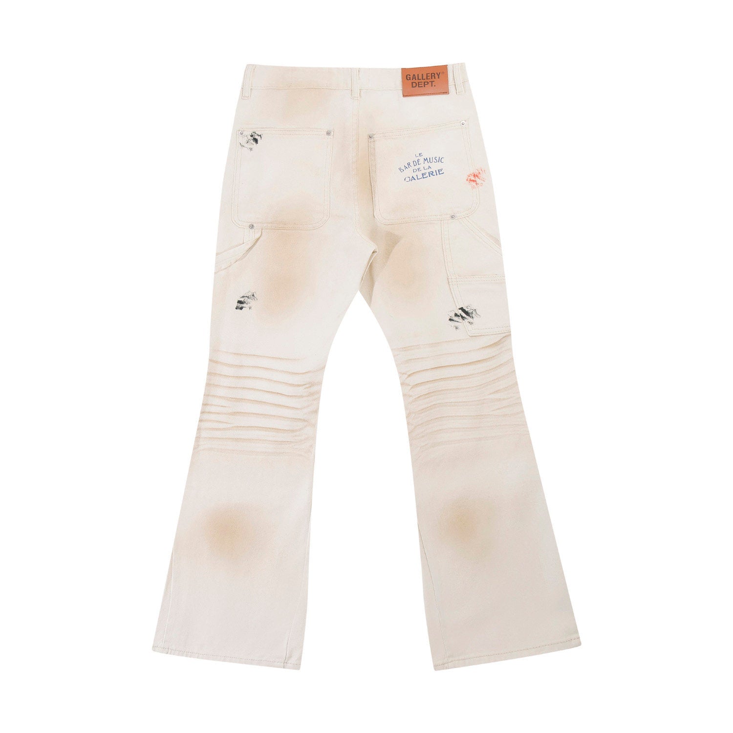 Gallery Dept Paint‑Art Whisker Flare Jeans