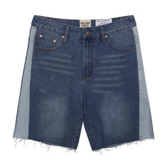 Gallery Dept Spliced Side Panel Denim Shorts