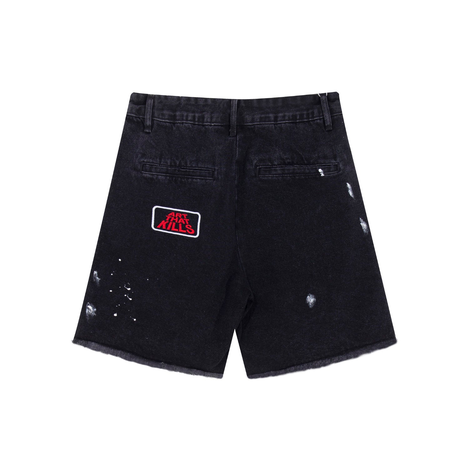 Gallery Dept Paint‑Splatter Denim Jorts